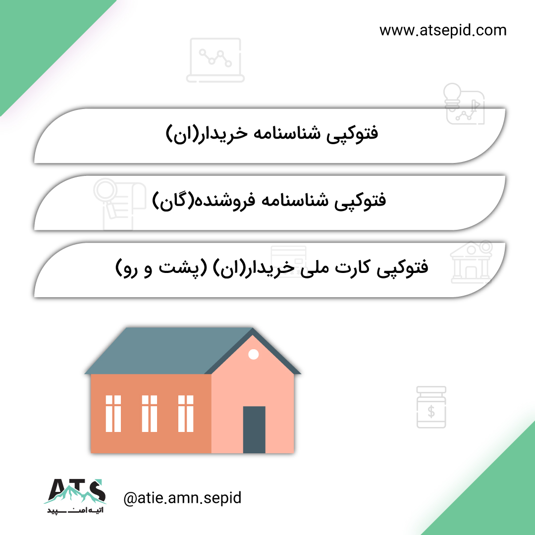 مدارک مورد نیاز جهت پرداخت مالیات نقل و انتقال املاک