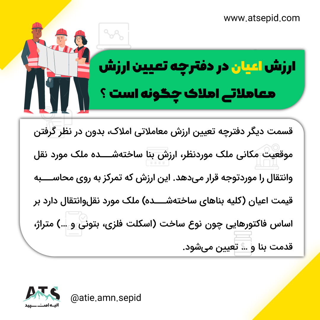 نحوه محاسبه ارزش معاملاتی ملک