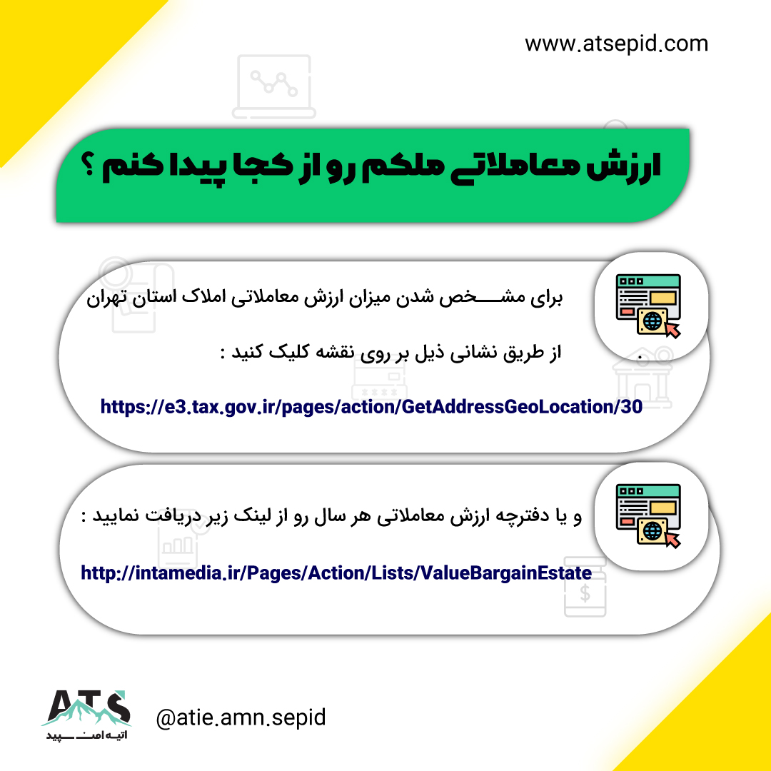 نحوه محاسبه ارزش معاملاتی ملک