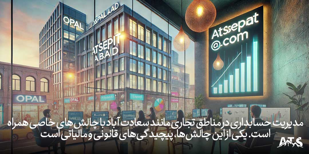 محله تجاری سعادت‌آباد با امکانات کسب‌وکارها