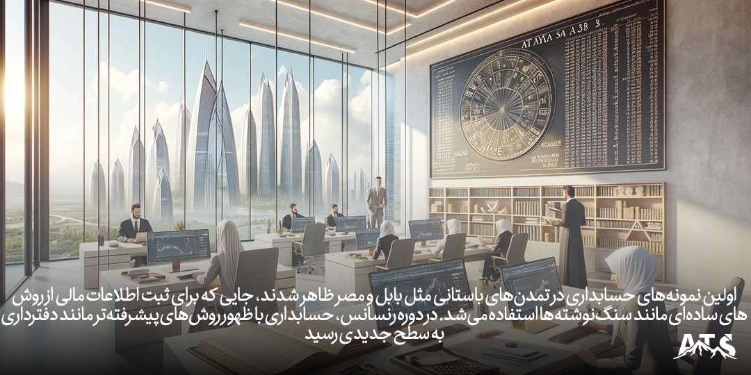 کتاب لوکا پاچیولی و نمونههای دفترداری باستانی به عنوان پایههای حسابداری مدرن