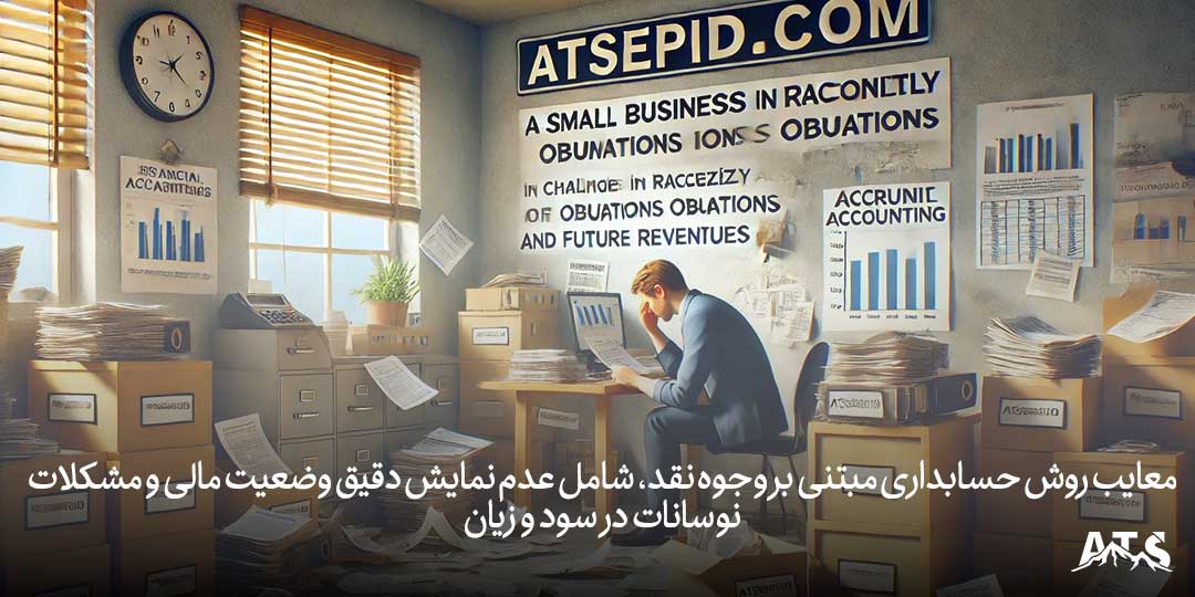 معایب روش حسابداری مبتنی بر وجوه نقد، شامل عدم نمایش دقیق وضعیت مالی و مشکلات نوسانات در سود و زیان