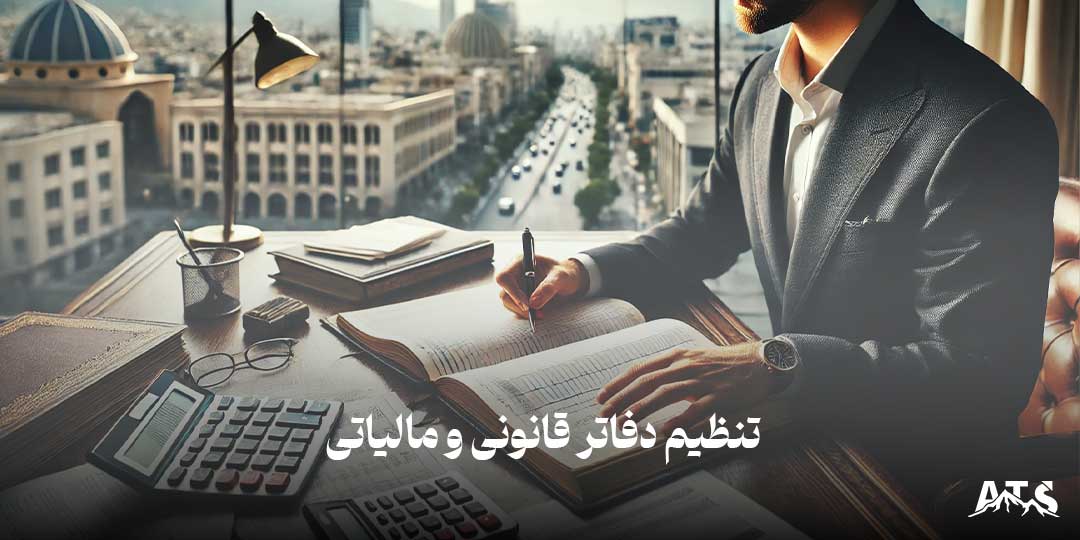 تنظیم دفاتر قانونی توسط حسابدار حرفه‌ای