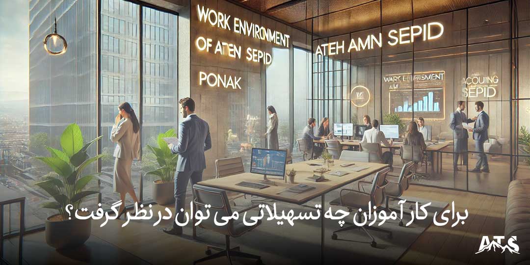 آموزش و فعالیت کارآموزان حسابداری پاره وقت در آتیه امن سپید