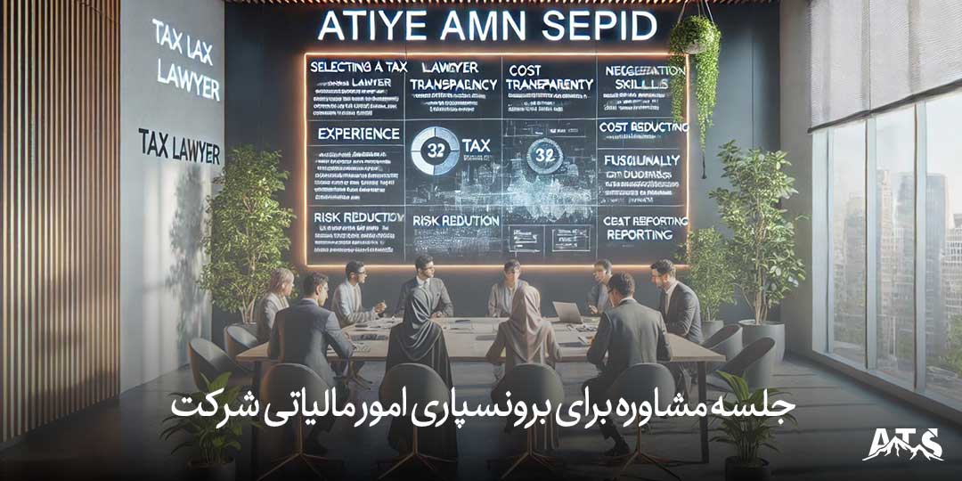 جلسه مشاوره برای برونسپاری امور مالیاتی شرکت