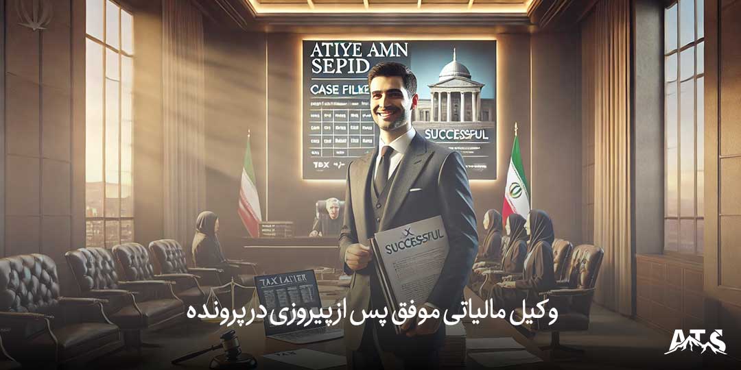 وکیل مالیاتی موفق پس از پیروزی در پرونده